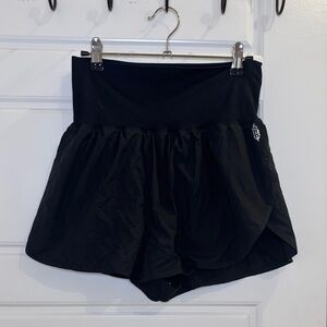 FP Movement by Free People Black Athletic Skort Shorts